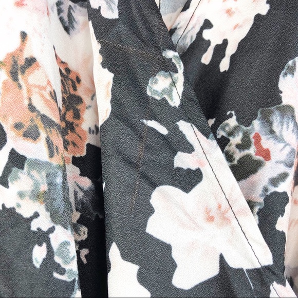 D214 Aiden high low floral wrap dress - Picture 5 of 7